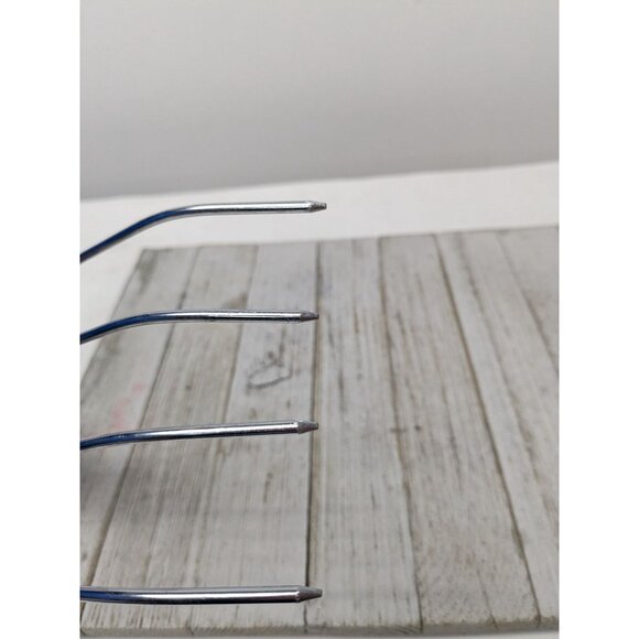 Turkey & Roast Lifter Fork Set of 2 Wood Handles 10 3/4" - Picture 10 of 10